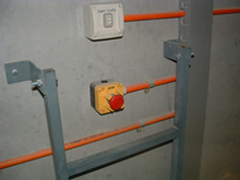 Check operation of emergency stop